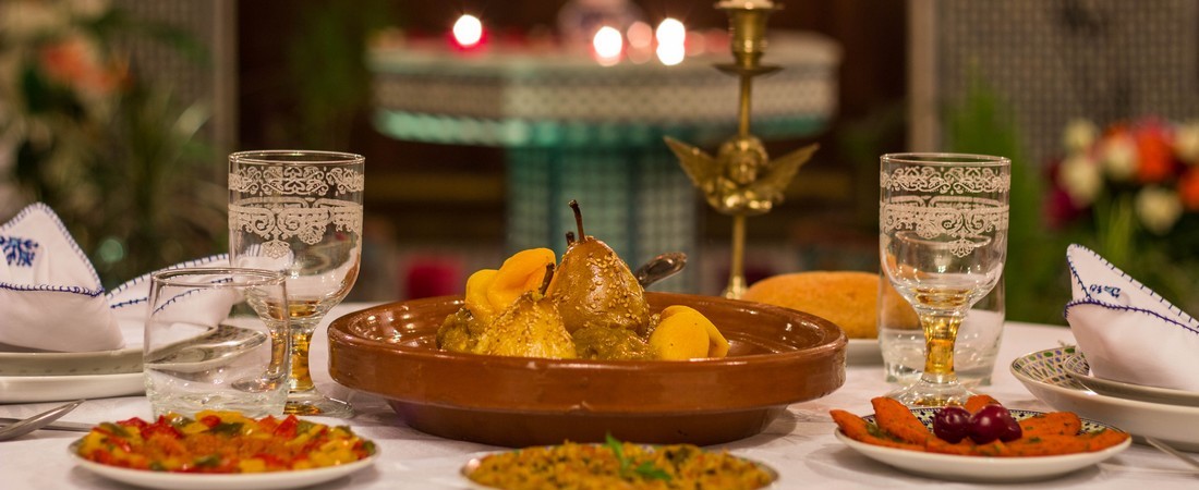 Meals at Riad Kettani